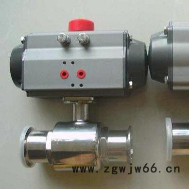 蓝宣直供 Q681F气动快装球阀 卡箍气动球阀图5