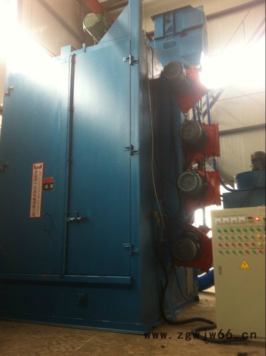 Q378吊钩式抛丸机，抛丸清理机，青岛泽一抛丸机、抛丸机配件厂家图4