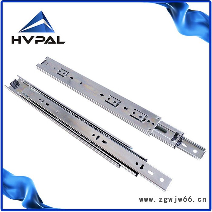 三节滚珠导轨-家具抽屉滑轨图4