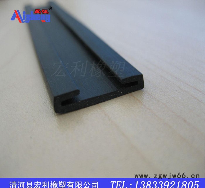 专业生产卡箍硅胶密封条 喉箍三元乙丙橡胶边缘条 规格材质图2