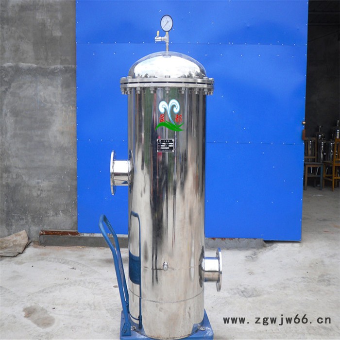 单袋式过滤器呼和浩特 保安过滤器170*450 多袋式卡箍过滤器图7