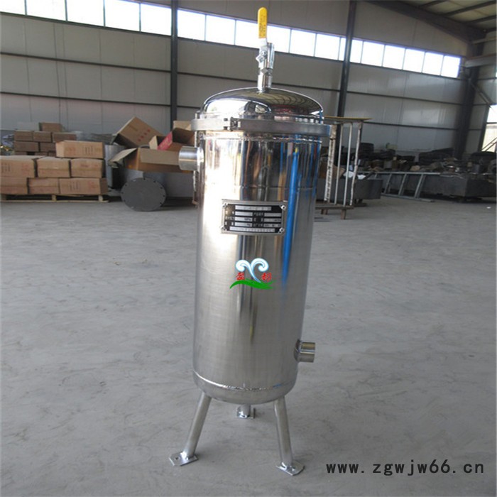 单袋式过滤器呼和浩特 保安过滤器170*450 多袋式卡箍过滤器图6