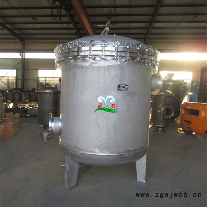 单袋式过滤器呼和浩特 保安过滤器170*450 多袋式卡箍过滤器图8