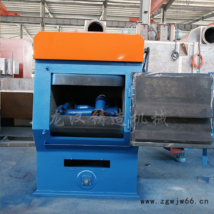 【龙汉铸造】厂家供应 吊钩式抛丸机 履带式抛丸机 通过式抛丸机 环保设备图3