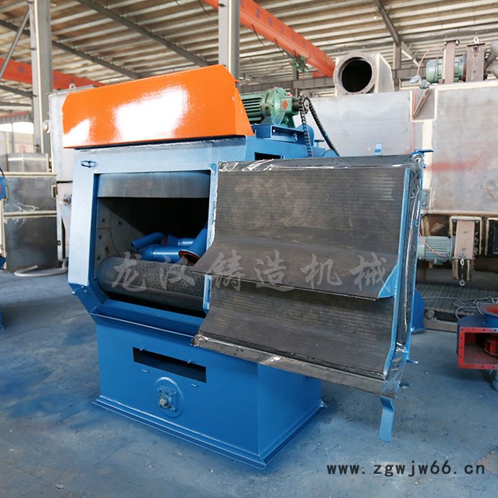【龙汉铸造】厂家供应 吊钩式抛丸机 履带式抛丸机 通过式抛丸机 环保设备图2