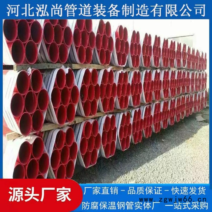 泓尚管道供应商 涂塑消防管 卡箍连接内外涂塑钢管专业生产厂家 全国发货图5