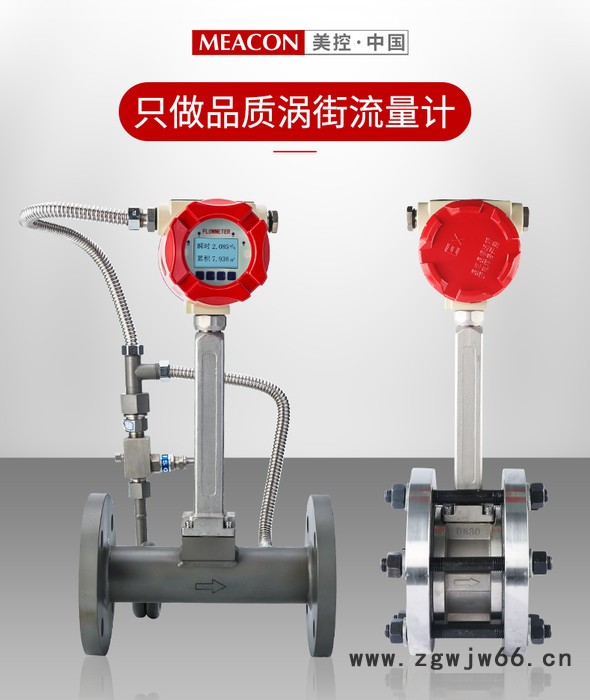 抗震涡街流量计 卡箍连接型涡街流量计 卡装式涡街流量计图3