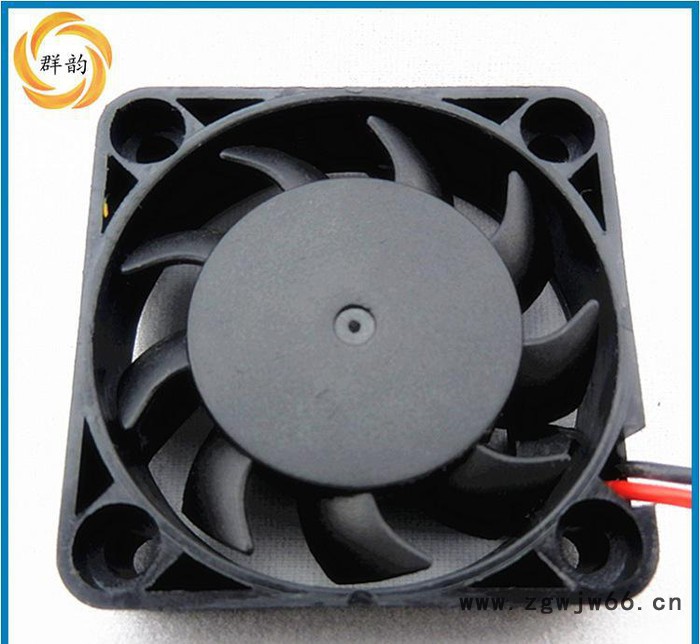 进口双滚珠风扇 DC4010高转速小风扇散热风扇 低噪音寿命图1