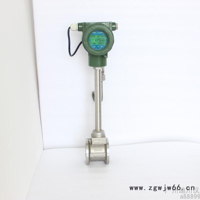 不锈钢涡街流量计dn40_涡街流量计卡箍_插管式涡街流量计图2
