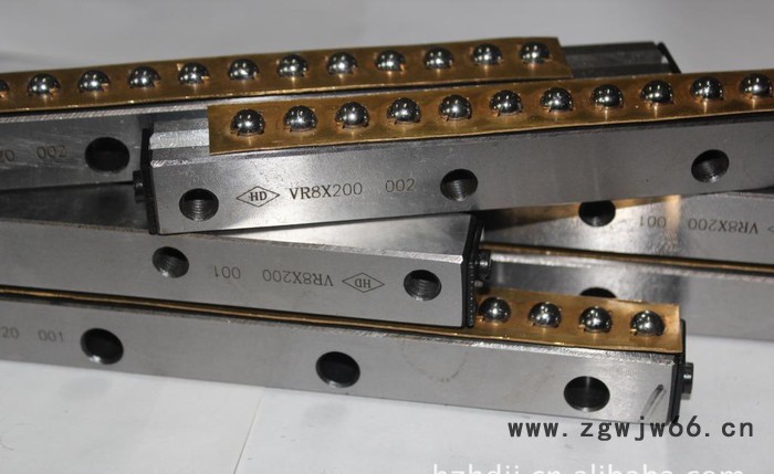 **非标V8型滚珠导轨（带保持架）交叉导轨