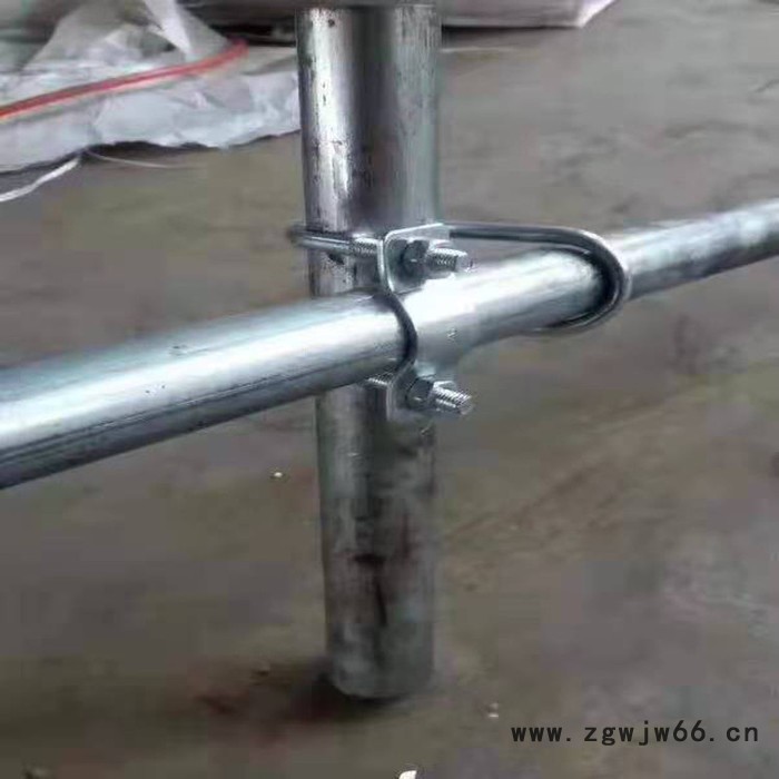 椭圆管大棚连接件卡箍 铝合金卡槽 U型抱箍 大棚配件压膜卡图3