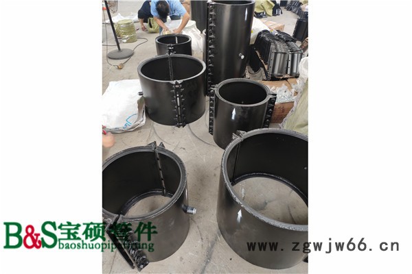 碳钢哈夫节  补漏卡箍  管道补漏器  碳钢直管哈夫节图4