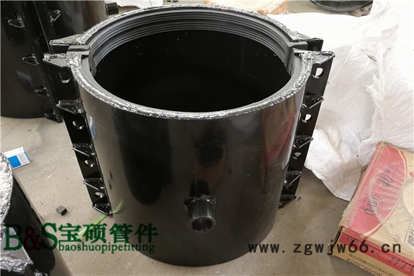 碳钢哈夫节  补漏卡箍  管道补漏器  碳钢直管哈夫节图6
