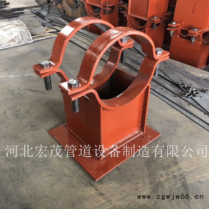 宏茂现货滑动管托 Z3 型管托滑动支座 卡箍型滑动 规格齐全图4