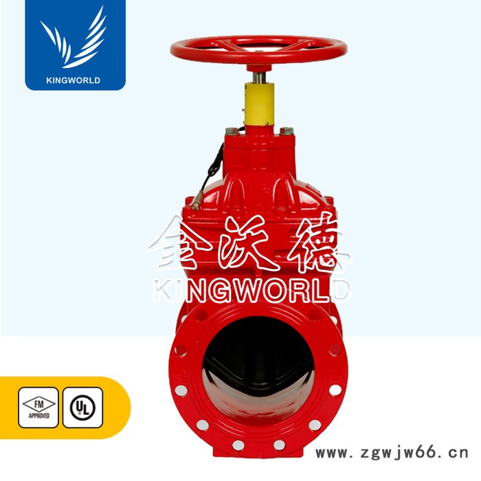 泰科TYCO FM/UL 明杆式  法兰沟槽卡箍连接 软密封闸阀2”- 12”图5