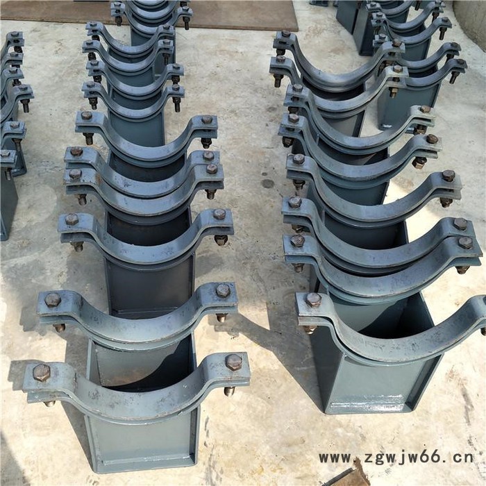 卡箍型滑动管托  聚氨酯保温弯头 井壁密封 钢套钢固定节 皓刚管道  3pe防腐钢管图2