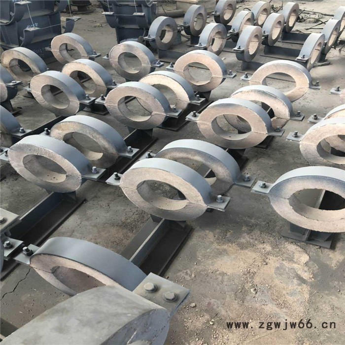 卡箍型滑动管托  聚氨酯保温弯头 井壁密封 钢套钢固定节 皓刚管道  3pe防腐钢管图4