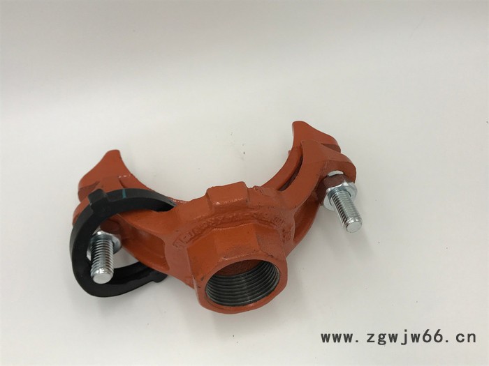 迈克管件 济南迈克管件代理 现货批发沟槽管件 DN114*89卡箍内丝大小头 通过3C认证 消防行业指定的管件品牌图4