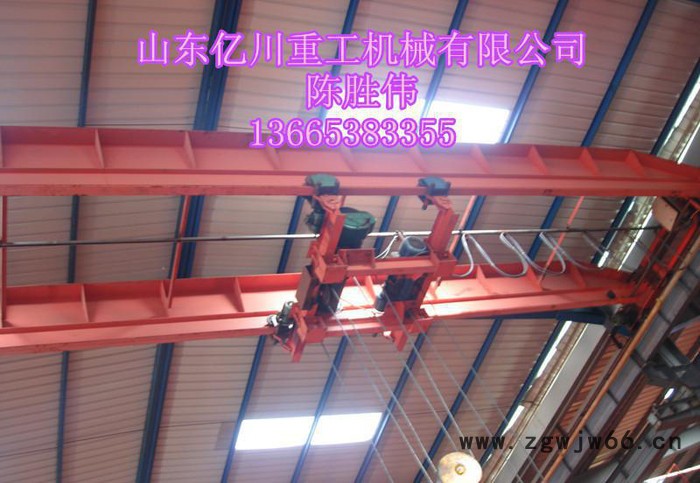 QD型吊钩桥式起重机 电动双梁桥式起重机 行吊 天车 电动葫图3