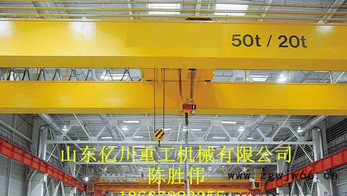 QD型吊钩桥式起重机 电动双梁桥式起重机 行吊 天车 电动葫图2