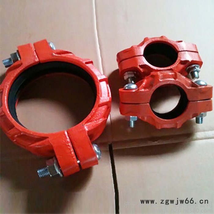 矿用快速接头卡箍密封圈 二寸快速接头 沟槽式铸钢快速接头图3