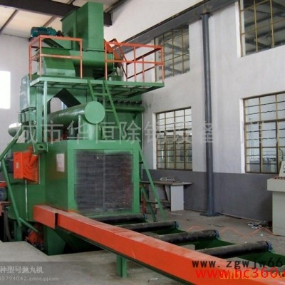 供应华恒1018常州钢结构抛丸机常州抛丸喷砂设备常州吊钩式抛丸机