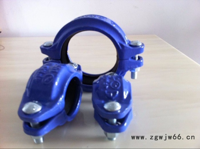 挠性铸铁卡箍 水卡箍 防防腐卡箍图4