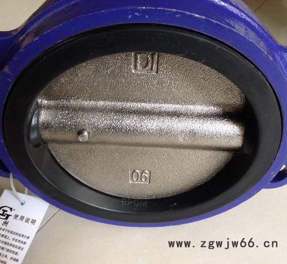 卫生级对夹蝶阀 卡箍式蝶阀dn150  秦图3