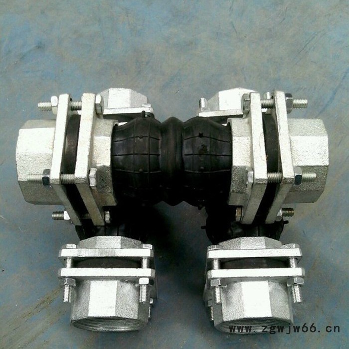 福硕  耐酸碱橡胶接头 卡箍式橡胶接头 柔性橡胶接头图5