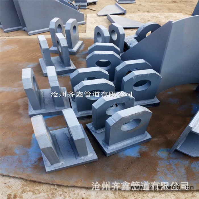 ZK-3卡箍型止推管托，滑动管托，实体专业生产图2