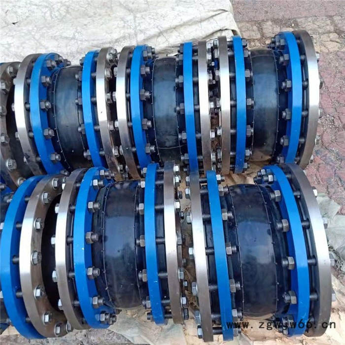 橡胶软连接 灯笼罩硅胶软连接 卡箍式橡胶软接头图4