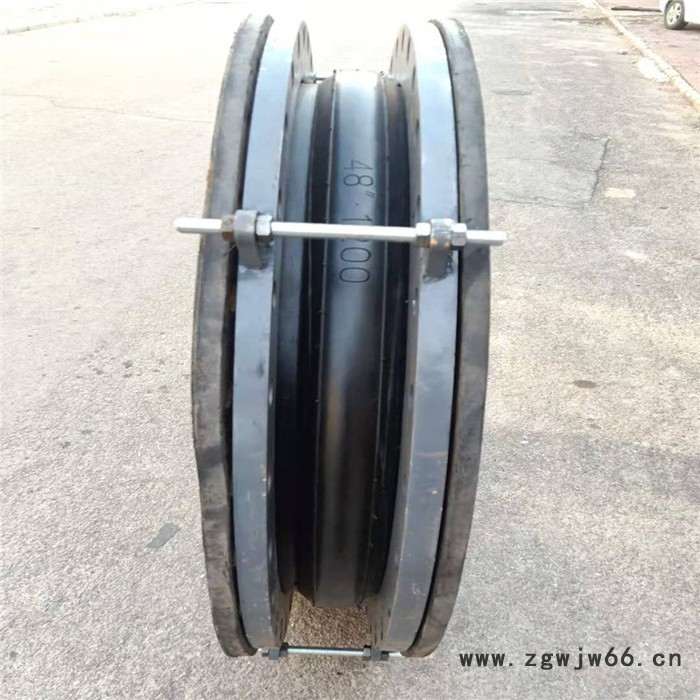 橡胶软连接 灯笼罩硅胶软连接 卡箍式橡胶软接头图7