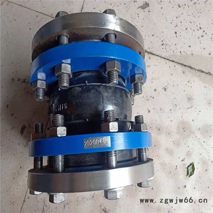 橡胶软连接 灯笼罩硅胶软连接 卡箍式橡胶软接头图3