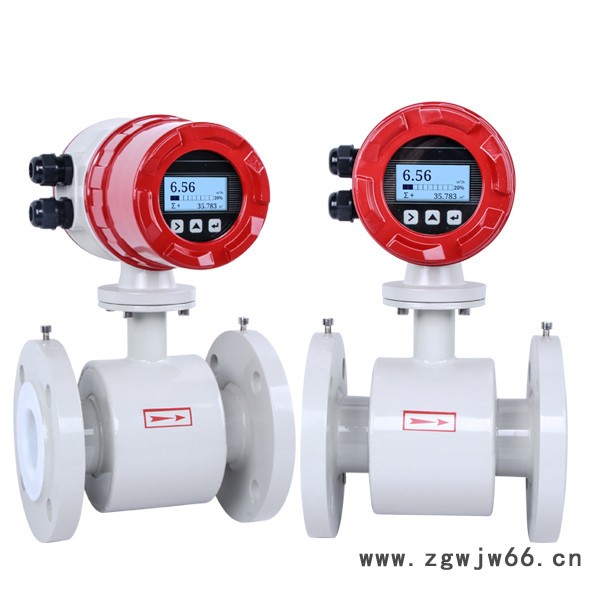 监测污水流量计 电磁流量器 卡箍连接电磁流量计图7