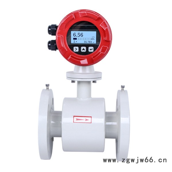 监测污水流量计 电磁流量器 卡箍连接电磁流量计图4