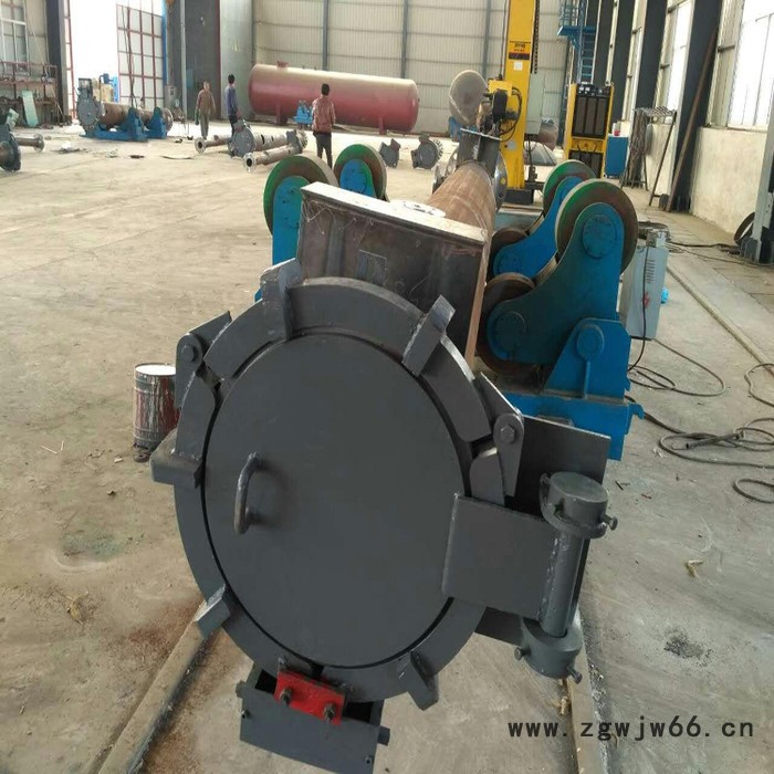 山西DN250快开盲板加工定制快开盲板  卡箍式快开盲板 图纸定做图3