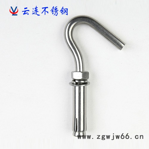 云连牌 304不锈钢膨胀钩M6 膨胀螺丝 膨胀螺栓 吊钩 膨胀钩全系列图3