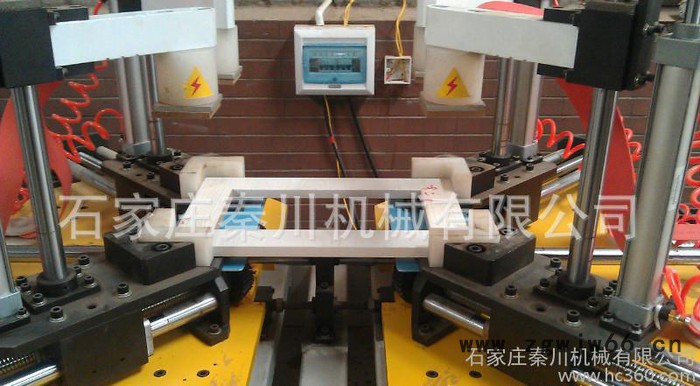 高频相框拼接机 触摸屏控制，滚珠丝杠驱动图3