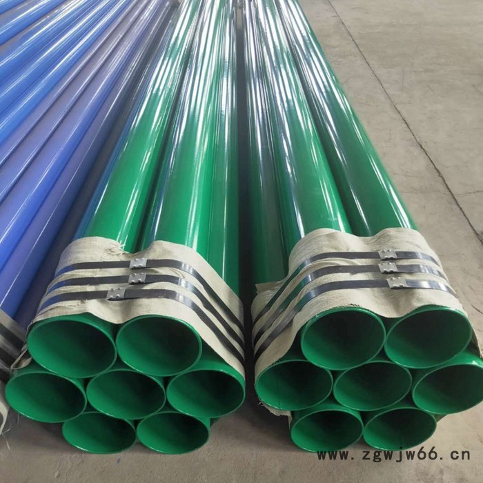 消防专用涂塑复合钢管 卡箍连接内外涂塑复合钢管 矿用双抗涂塑钢管 PSP钢塑复合管钢管图5