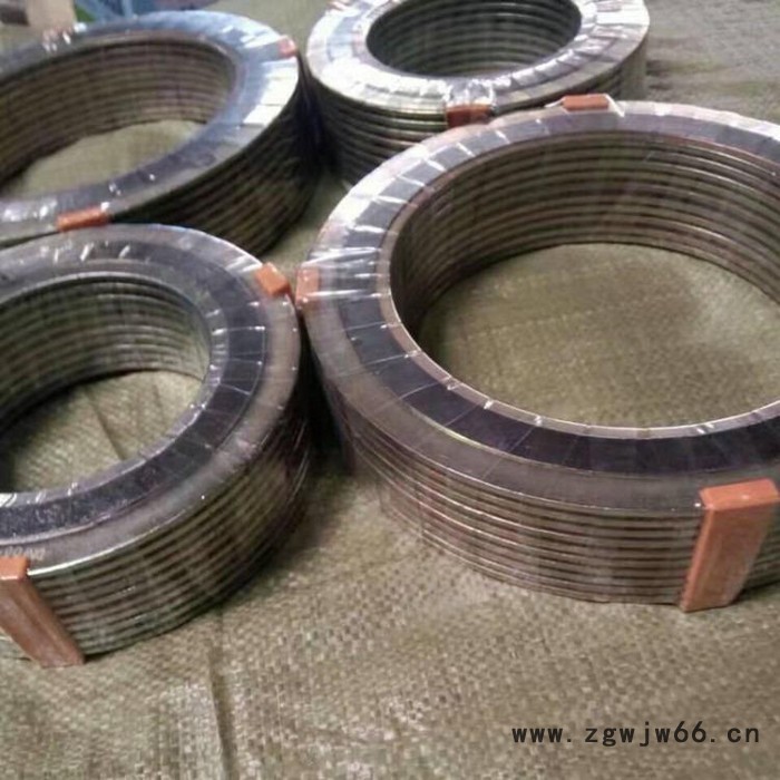 管道法兰卡箍用金属缠绕垫 高压石墨金属缠绕垫片 定做缠绕垫片  谦杭图4