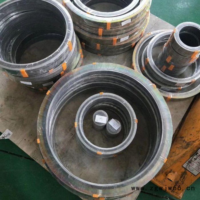 管道法兰卡箍用金属缠绕垫 高压石墨金属缠绕垫片 定做缠绕垫片  谦杭图5