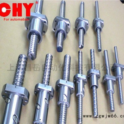 上海台湾进口超精密滚珠丝干 现货规格丝杆螺母