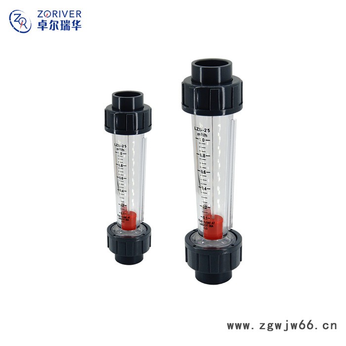 ZORICREATO/卓然天工ZLZS玻璃管浮子流量计 高精度 304卡箍螺纹流量计 燃气二氧化碳转子流量计图3