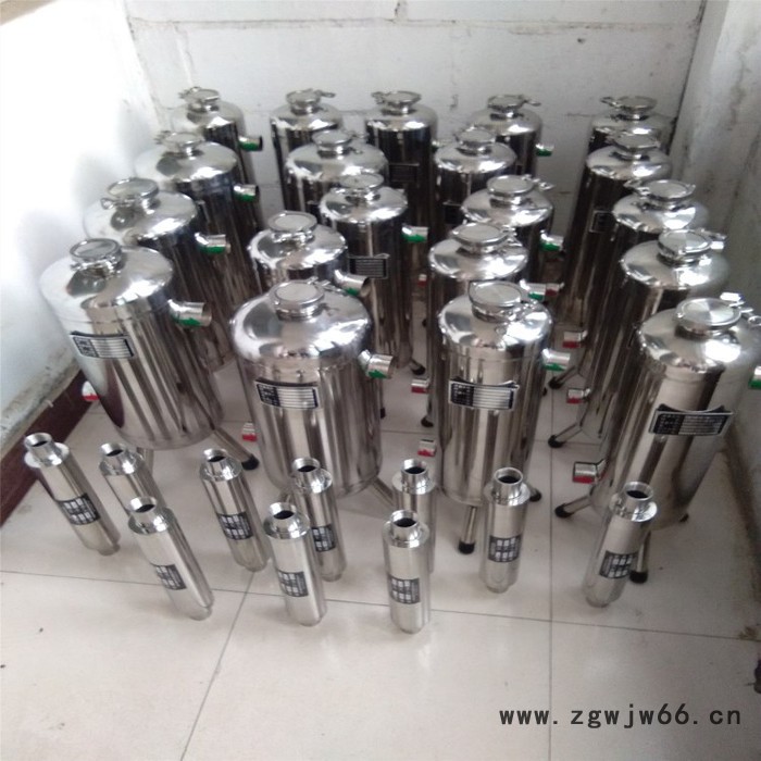 冀诚科卡箍式精密过滤器 DN40口径反渗透预处理保安过滤器图1