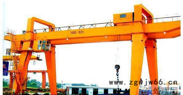 5T吊钩型门式起重机 双梁起重机 龙门吊 地操+遥控