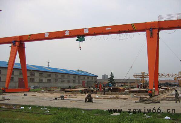 5T吊钩型门式起重机 双梁起重机 龙门吊 地操+遥控图2