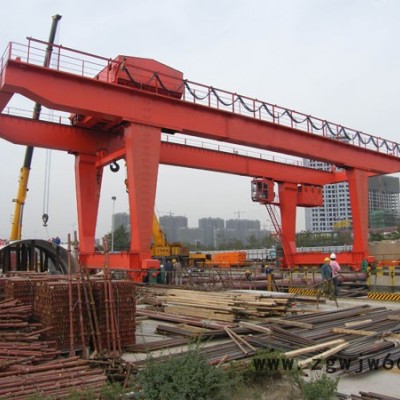 供应厂家**新型 50T/32m MG 双梁U型吊钩门式起重机 双梁龙门吊