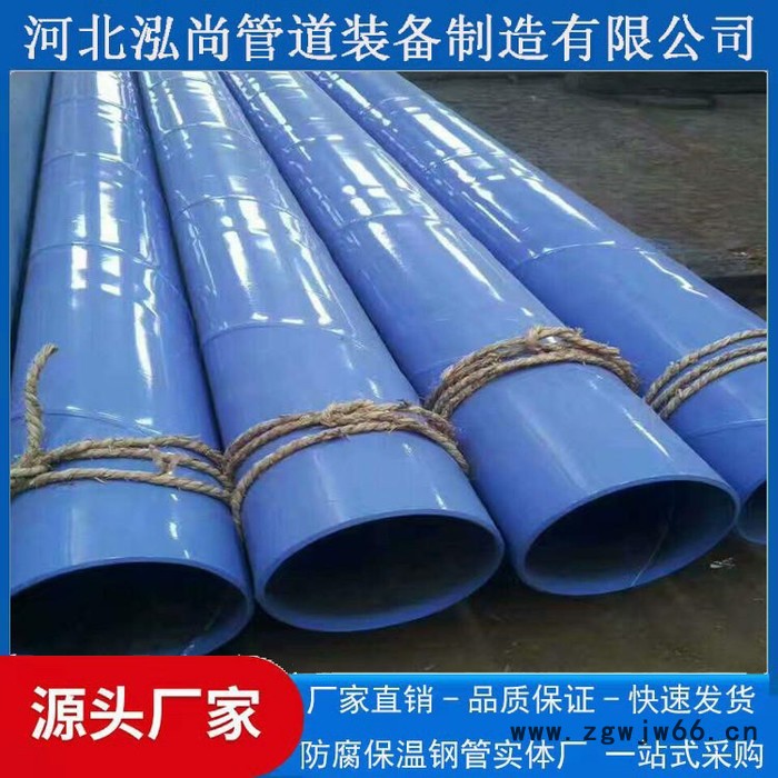 河北泓尚 卡箍连接涂塑复合钢管价格 内外涂塑复合管价格 热涂塑钢管价格图2