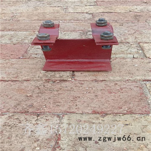 齐鑫DN80 卡箍型滑动管托 固定管托 石油化工管道安装管托图3