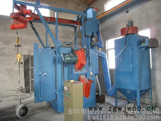 百力吊钩式抛丸机 浙江金华百力履带式抛丸机图4